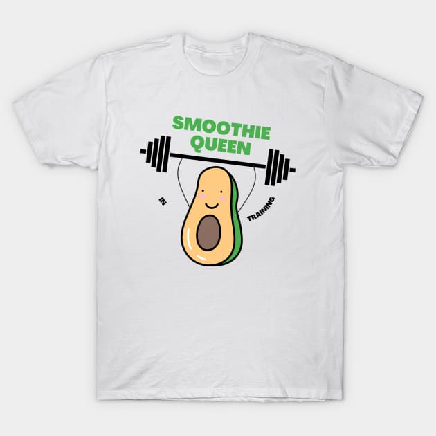 Smoothie Queen in Training Smoothie T-Shirt by Smooch Co.